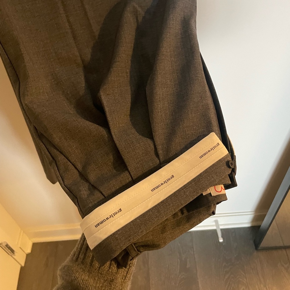 Source Unknown Gray Trouser With Detachable Waist… - image 2